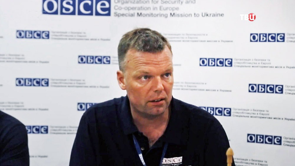 Заместитель главы миссии ОБСЕ на Украине Александр Хуг