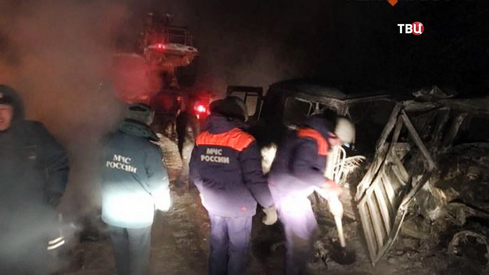 Последствия ДТП на трассе Последствия ДТП на трассе