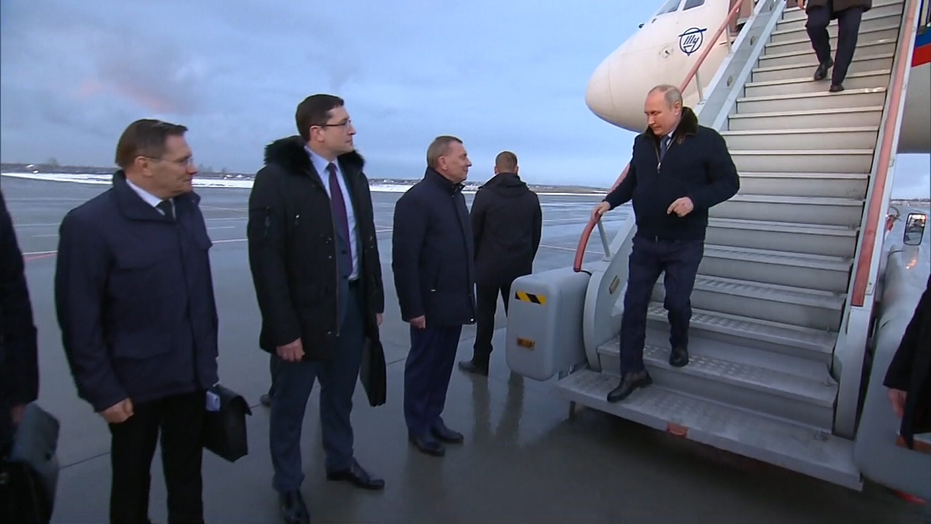 Владимир Путин прибыл с визитом в Нижегородскую область