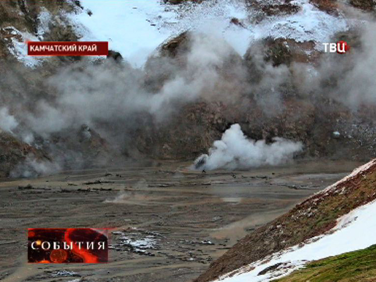 Селевой поток в Долине гейзеров в Камчатском крае Селевой поток в Долине гейзеров в Камчатском крае