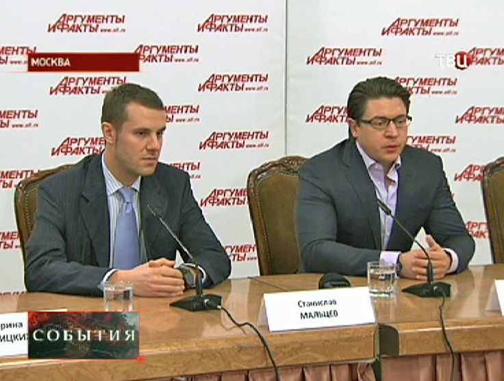 Руководители адвокатской группы Сергея Полонского - Александр Карабанов и Станислав Мальцев
