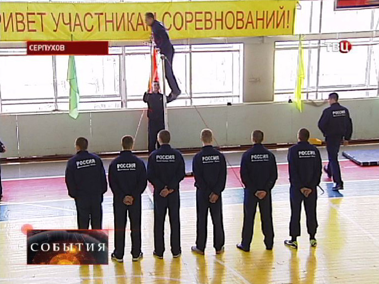 Спортзал на военной базе