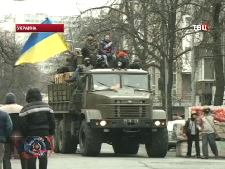 Уличные беспорядки на Украине