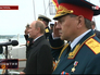 Владимир Путин и Сергей Шойгу на морской части парада Победы в Севастополе Владимир Путин и Сергей Шойгу на морской части парада Победы в Севастополе