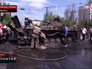 Сгоревшая военная техника в Мариуполе Сгоревшая военная техника в Мариуполе