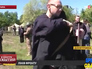 Премьер-министр Украины Арсений Яценюк поздравляет бойцов национальной гвардии Украины Премьер-министр Украины Арсений Яценюк поздравляет бойцов национальной гвардии Украины