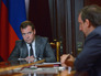 Дмитрий Медведев на совещании с вице-премьерами России Дмитрий Медведев на совещании с вице-премьерами России
