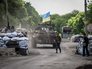 Украинские военные на блокпосту под Славянском Украинские военные на блокпосту под Славянском