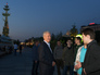 Осмотр архитектурно-художественной подсветки на Крымском мосту Осмотр архитектурно-художественной подсветки на Крымском мосту