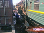 Столкновение поездов в Подмосковье Столкновение поездов в Подмосковье