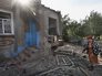 Последствия артиллерийского обстрела Славянска Последствия артиллерийского обстрела Славянска