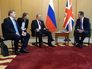 Президент России Владимир Путин и премьер-министр Великобритании Дэвид Кэмерон Президент России Владимир Путин и премьер-министр Великобритании Дэвид Кэмерон