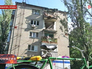Разрушенный дом в Славянске Разрушенный дом в Славянске