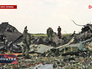 Обломки сбитого Ил-76 под Луганском Обломки сбитого Ил-76 под Луганском