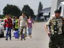 Беженцы из Донбасса, прибывающие в Россию Беженцы из Донбасса, прибывающие в Россию