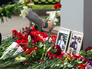 Возложение цветов в память о погибших на Украине журналистах ВГТРК Возложение цветов в память о погибших на Украине журналистах ВГТРК