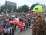 Митинг шахтеров в Донецке против спецоперации на юго-востоке Украины Митинг шахтеров в Донецке против спецоперации на юго-востоке Украины