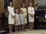 Королевская семья Испании во время церемонии коронации Филиппа VI Королевская семья Испании во время церемонии коронации Филиппа VI