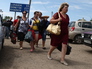 Беженцы на украино-российской границе Беженцы на украино-российской границе