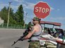 Пограничный пункт на российско-украинской границе Пограничный пункт на российско-украинской границе