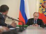 Президент России Владимир Путин на совещании с членами Правительства Президент России Владимир Путин на совещании с членами Правительства