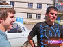 Телеоператор Константин Юдин и специальный корреспондент РЕН ТВ Денис Кулага (слева направо) в Ростовской области Телеоператор Константин Юдин и специальный корреспондент РЕН ТВ Денис Кулага (слева направо) в Ростовской области