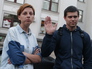 Украинские журналисты Анастасия Станко и Илья Бескоровайный Украинские журналисты Анастасия Станко и Илья Бескоровайный