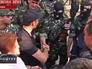 Украинский батальон "Шахтерск" и депутат-радикал Олег Ляшко Украинский батальон "Шахтерск" и депутат-радикал Олег Ляшко