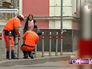 Установка ограничительных столбиков Установка ограничительных столбиков