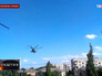 Военный вертолет над Луганской областью Военный вертолет над Луганской областью