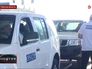 Автомобили представителей ОБСЕ на пограничном пункте пропуска в Ростовской области Автомобили представителей ОБСЕ на пограничном пункте пропуска в Ростовской области