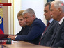 Члены Совбеза РФ на заседании Члены Совбеза РФ на заседании