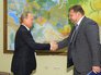 Президент России Владимир Путин и временно исполняющим обязанности губернатора Кировской области Никитой Белых Президент России Владимир Путин и временно исполняющим обязанности губернатора Кировской области Никитой Белых