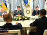 Президент Украины Петр Порошенко на заседании Президент Украины Петр Порошенко на заседании