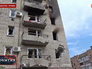 Последствия артобстрела жилых кварталов в Донецкой области Последствия артобстрела жилых кварталов в Донецкой области