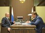 Президент России Владимир Путин и временно исполняющий обязанности губернатора Псковской области Андрей Турчак Президент России Владимир Путин и временно исполняющий обязанности губернатора Псковской области Андрей Турчак