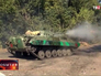 Военная техника ополченцев ведет бой Военная техника ополченцев ведет бой