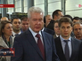 Мэр Москвы Сергей Собянин на открытии оптово-продовольственного центра Мэр Москвы Сергей Собянин на открытии оптово-продовольственного центра