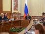 Дмиртий Медведев на заседании правительства РФ Дмиртий Медведев на заседании правительства РФ