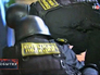 Спецназ полиции проводит задержание Спецназ полиции проводит задержание