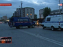 Полиция на месте взрыва в Грозном Полиция на месте взрыва в Грозном