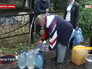 Очередь за водой в Донецке Очередь за водой в Донецке
