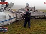 Разбившийся самолет Falcon во "Внуково-3" Разбившийся самолет Falcon во "Внуково-3"