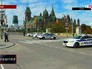 Оцепление в центре Оттавы Оцепление в центре Оттавы