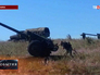 Украинские военные ведут обстрел Украинские военные ведут обстрел