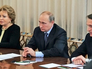 Президент России Владимир Путин во время встречи с членами ОДКБ Президент России Владимир Путин во время встречи с членами ОДКБ