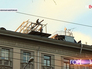Самострой на крыше жилого дома на Фрунзенской набережной Самострой на крыше жилого дома на Фрунзенской набережной