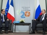Президент России Владимир Путин и президент Франции Франсуа Олланд Президент России Владимир Путин и президент Франции Франсуа Олланд