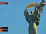 Статуя Свободы на Майдане Независимости Статуя Свободы на Майдане Независимости