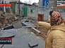 Результат обстрела жилых кварталов в Донецкой области Результат обстрела жилых кварталов в Донецкой области